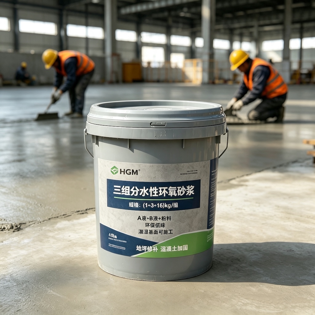 邕宁三组份水性环氧砂浆
